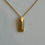 Thumbnail: 14Karat Gold Plated Buoy Necklace