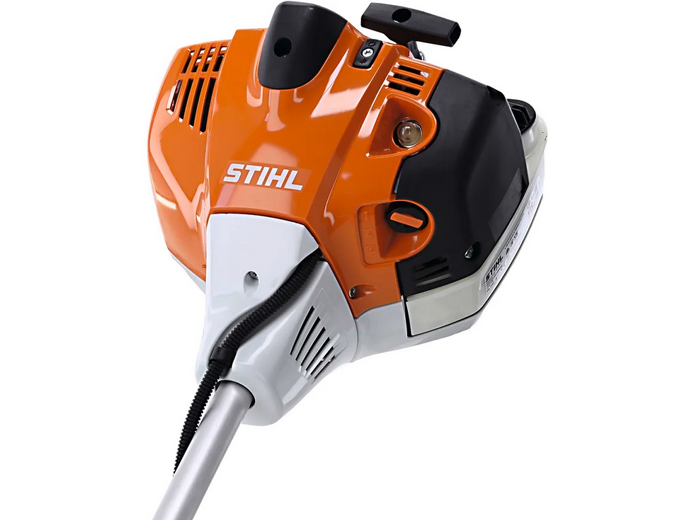 Stihl Motorsense orange-weiß