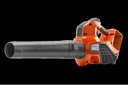 Orange-schwarzer Laubbläser