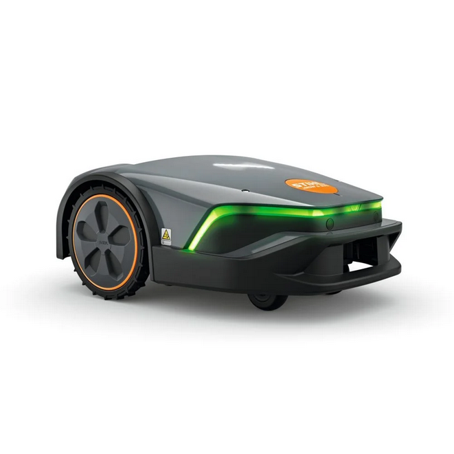 Husqvarna Mähroboter mit grünen Lichtern