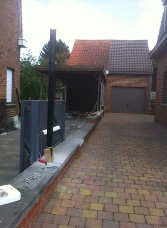 construction d'une terrasse