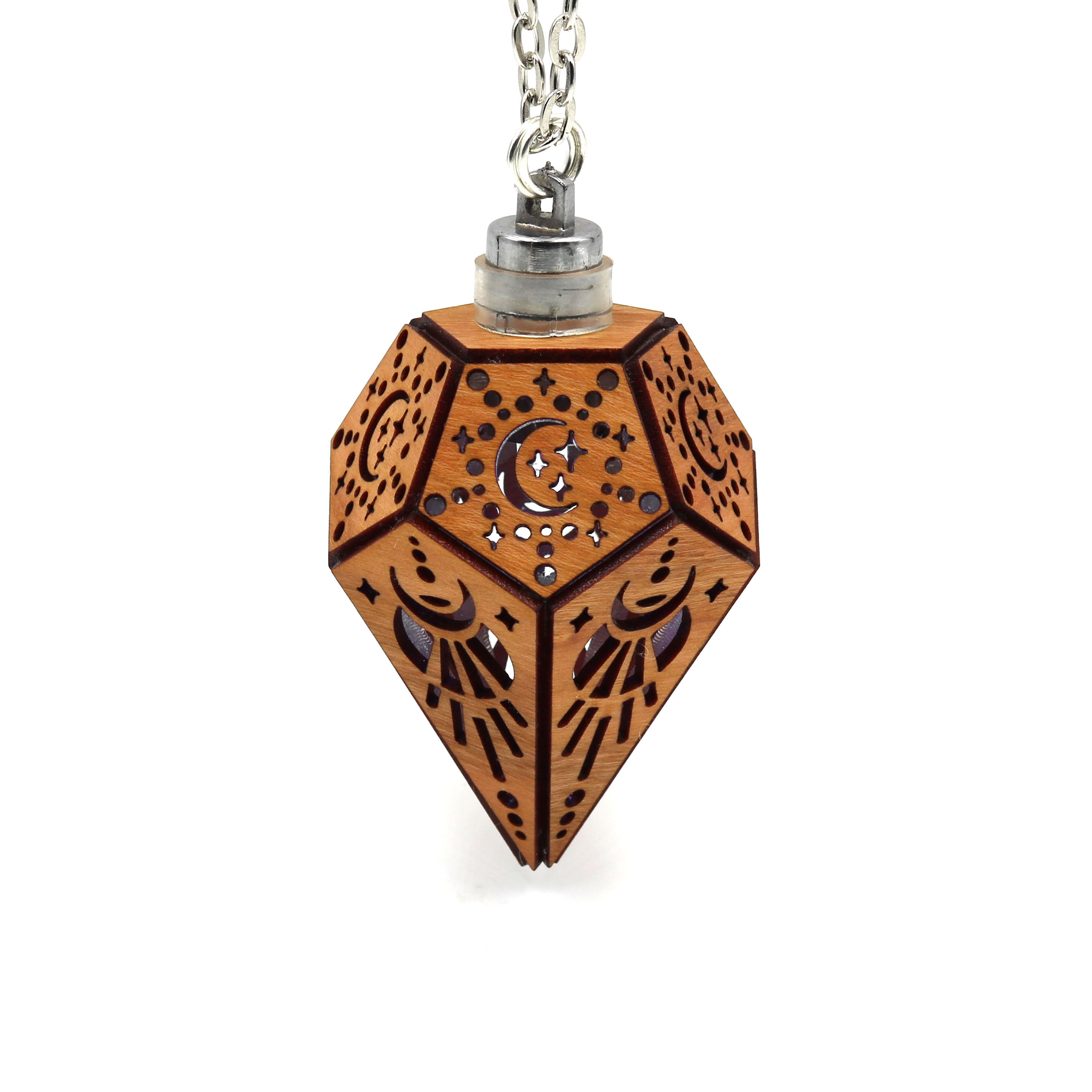 Luna Lux Prism Dodecahedron || LED Pendant