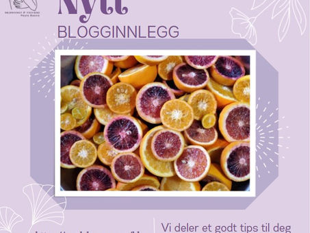 VITAMIN C, HAR DU PRØVD DETTE TRIKSET?
