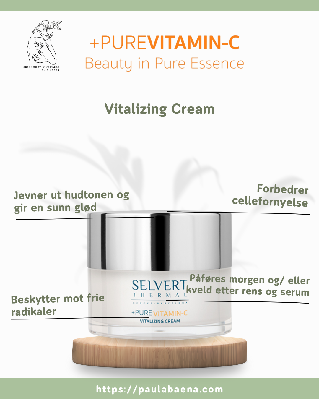 + Pure vitamin C Vitalizing Cream
