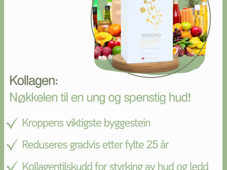 KOLLAGEN: Nøkkelen til en ung og spenstig hud!