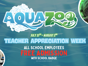 Celebrating Educators: Free Admission for School Employees at Hill City AquaZoo