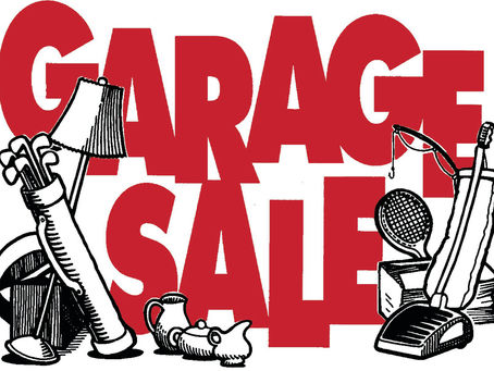 Garage SALE May 4th