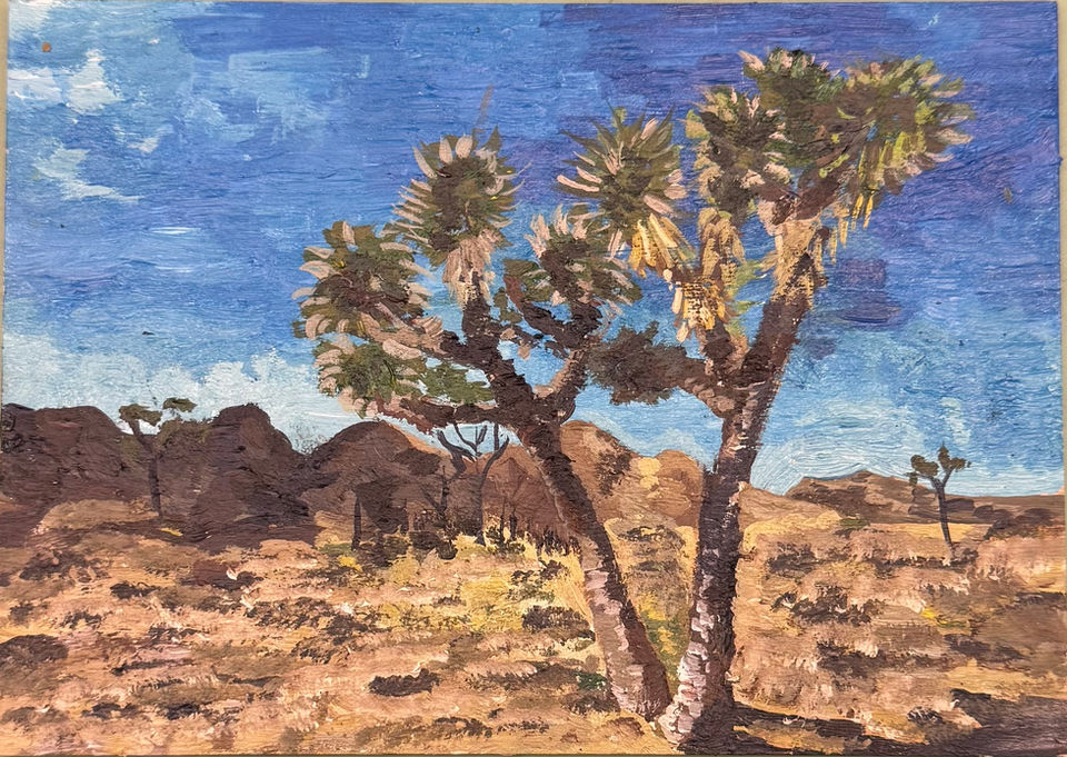 "Chickadees in the Snow"