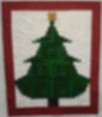 Log Cabin Christmas Tree