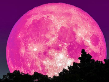 SUPER LUNA ROSA