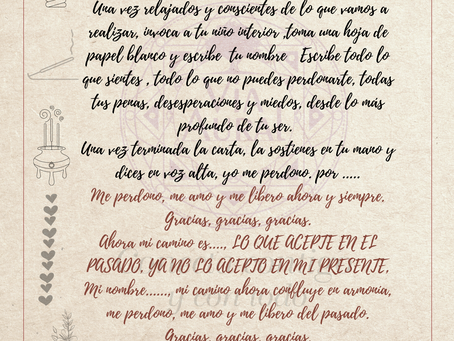 Ritual San Valentín para el auto-perdón