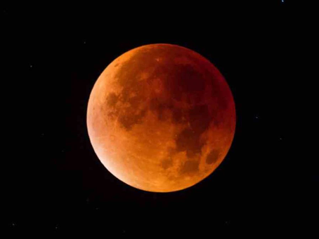 Superluna de flores y Eclipse