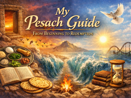 š« My Pesach Guide: From Beginning to Redemption