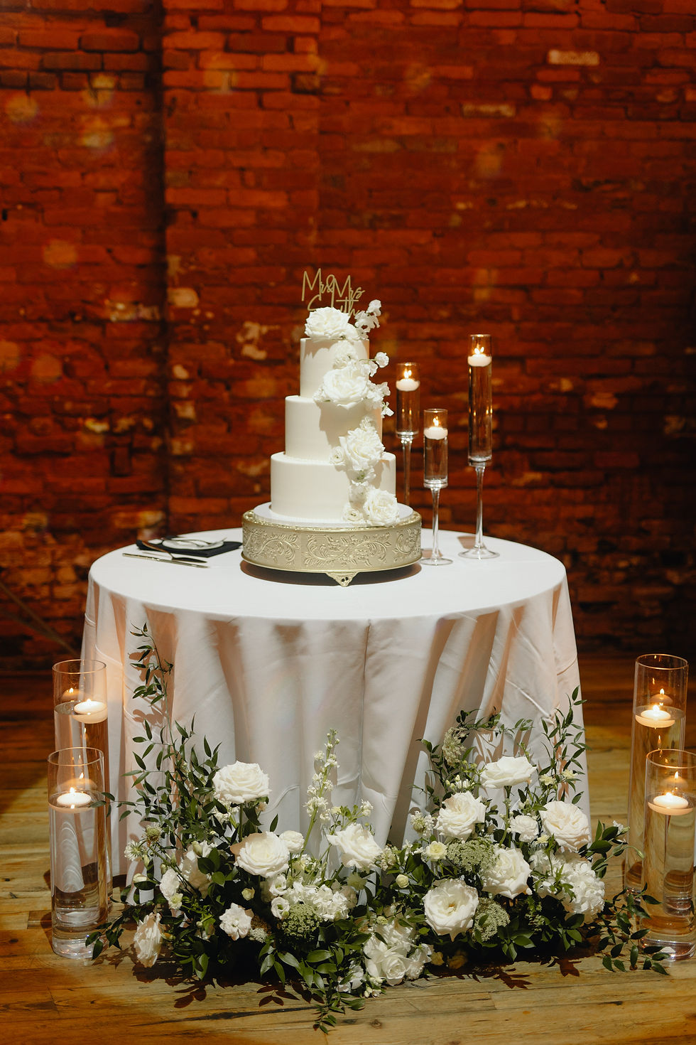 Tampa Wedding Cake by The Cake Girl
