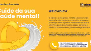 Setembro Amarelo: a importância dos laticínios para a Saúde Mental