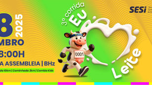 Corrida Eu Amo Leite celebrará saúde, esporte e o valor do leite