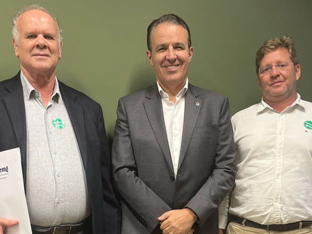 Diretoria do SILEMG reúne com o deputado estadual Coronel Henrique para tratar sobre Limite de Produção de Leite x Crédito de ICMS (Lei 6.763/75 - Art. 20-I)