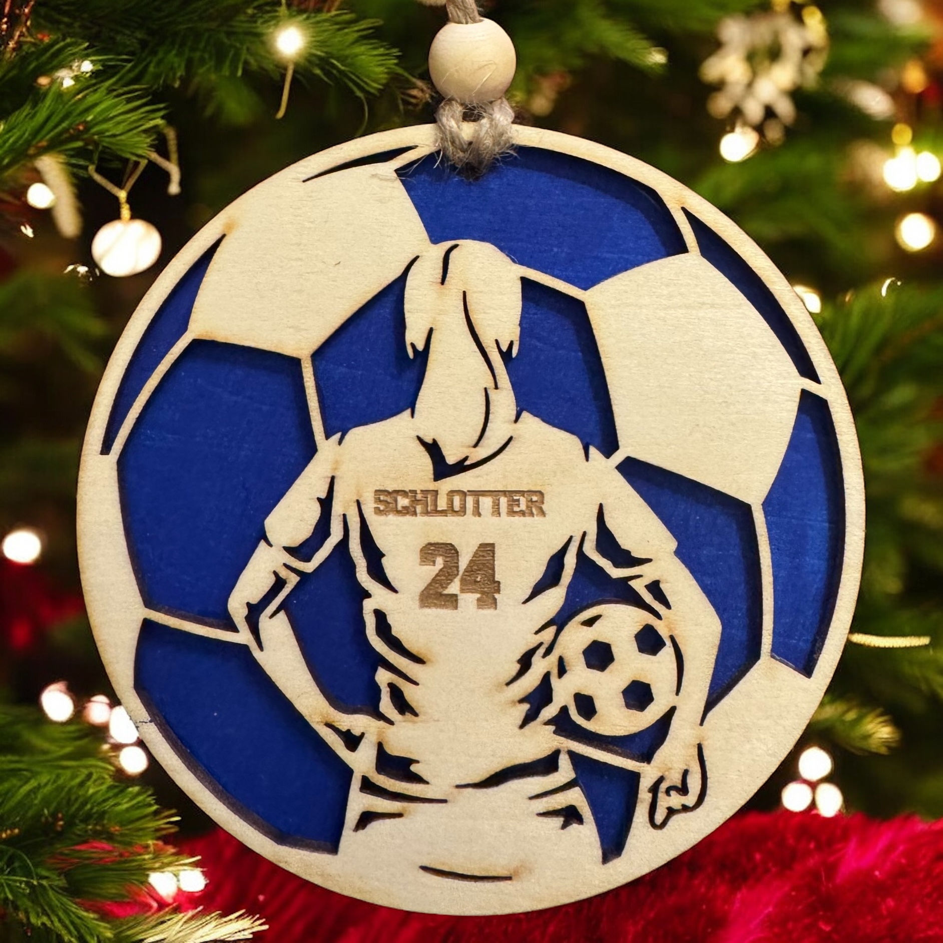 Soccer (w) ornament