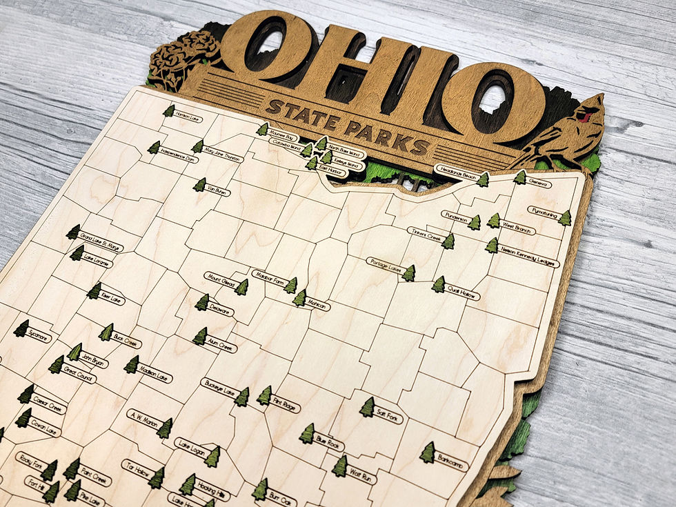 Thumbnail: Ohio State Parks travel maps