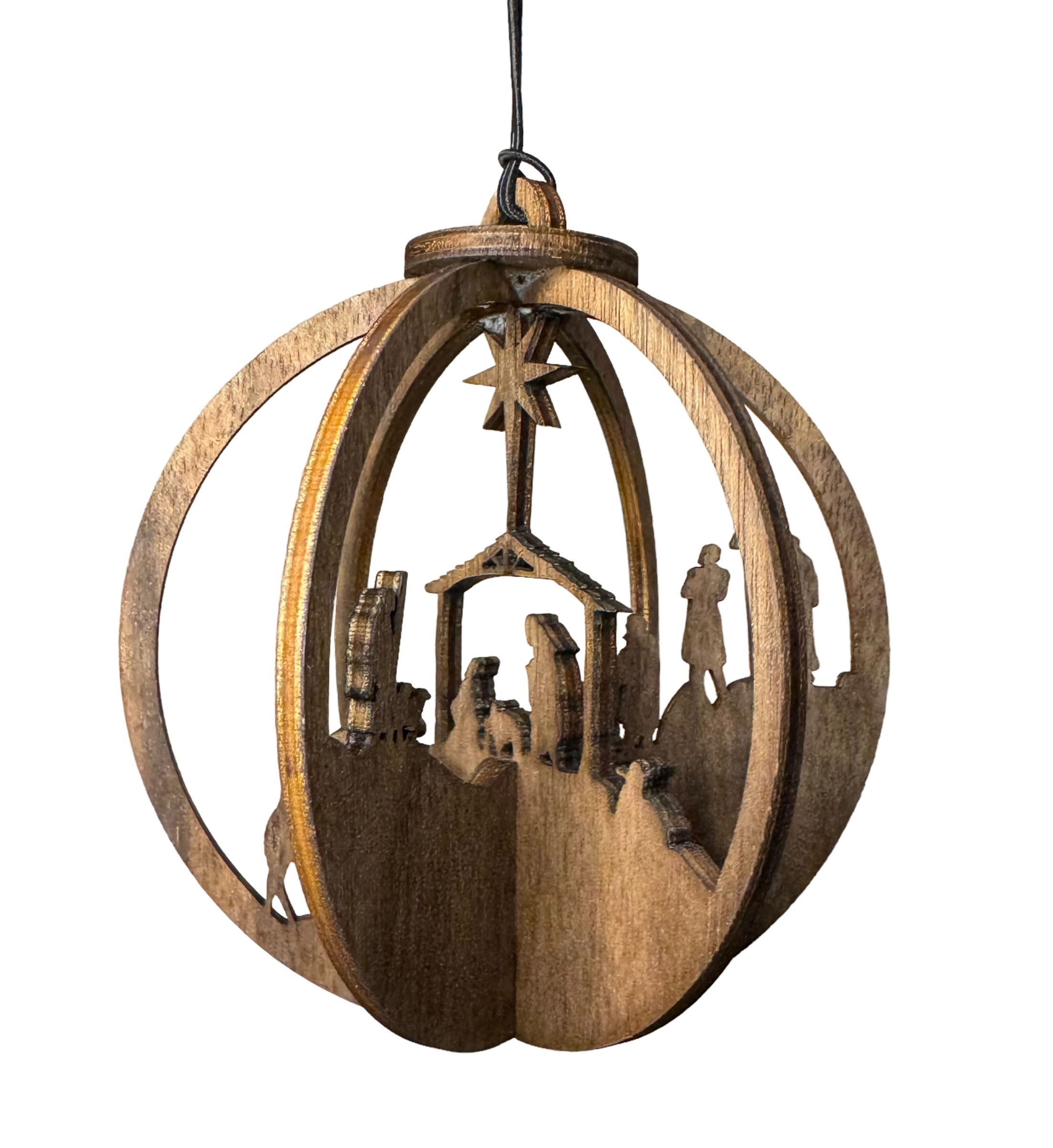Nativity ball ornament