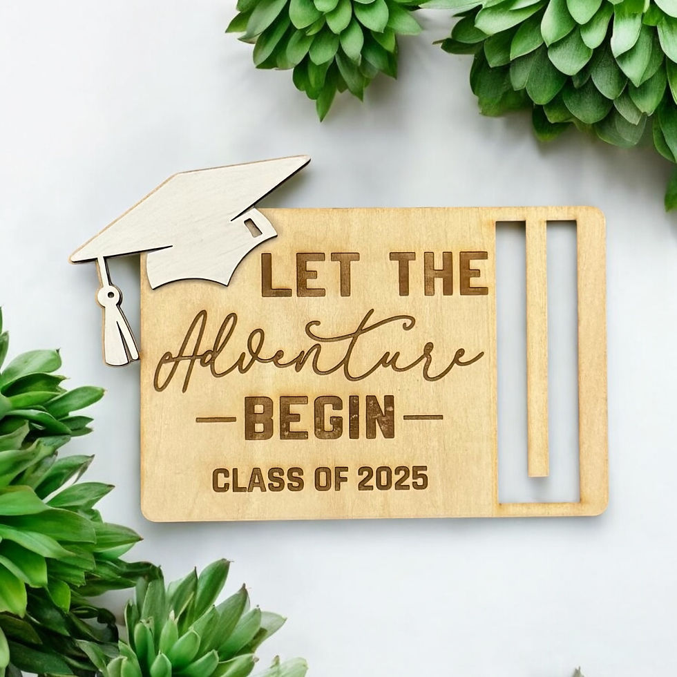 Thumbnail: Custom graduation cash holder
