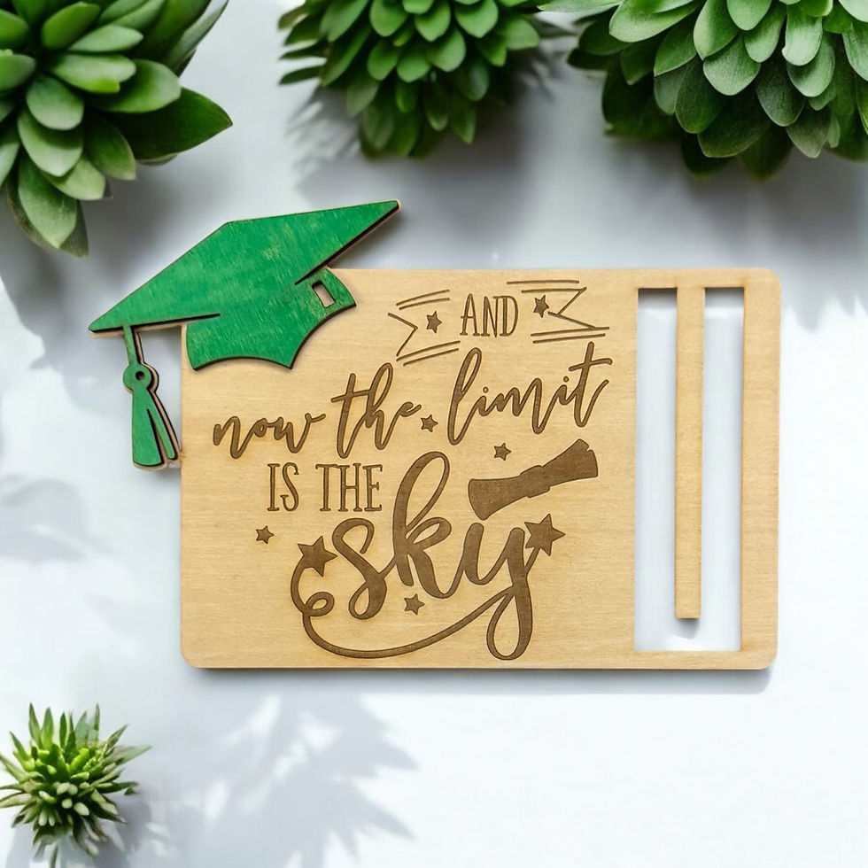 Thumbnail: Custom graduation cash holder