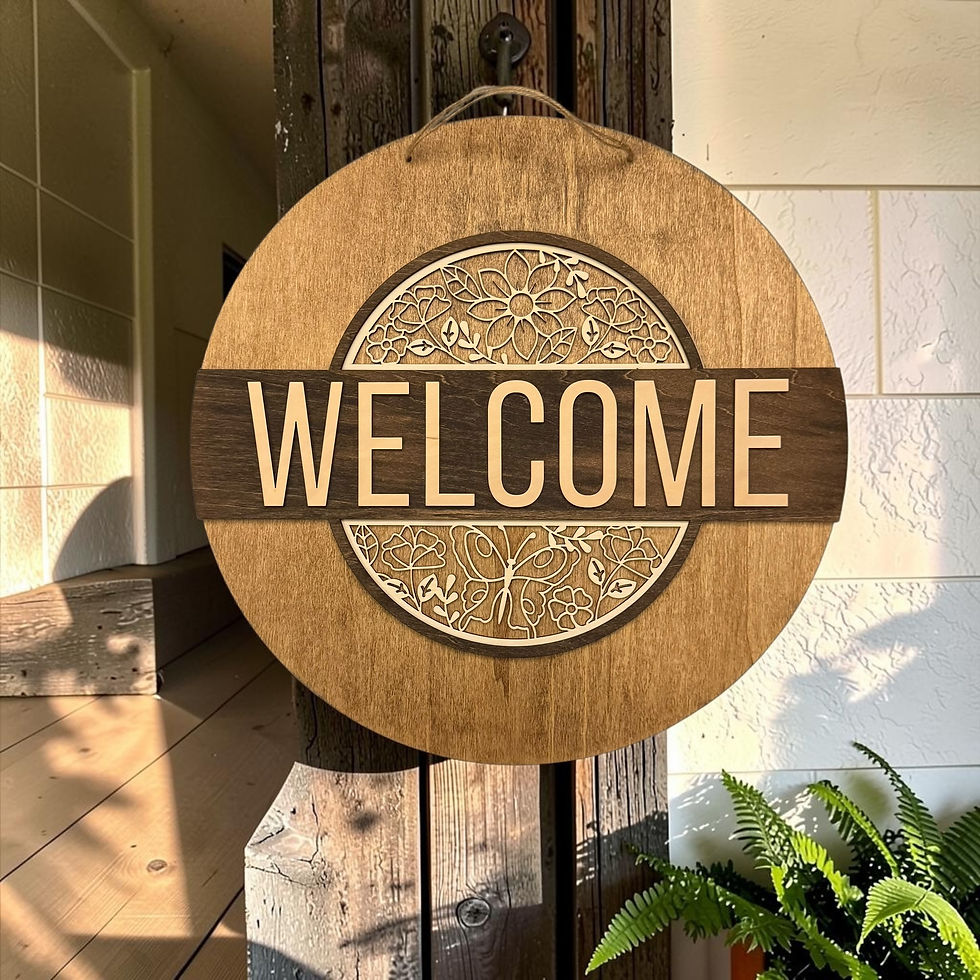 Thumbnail: Seasonal Welcome signs