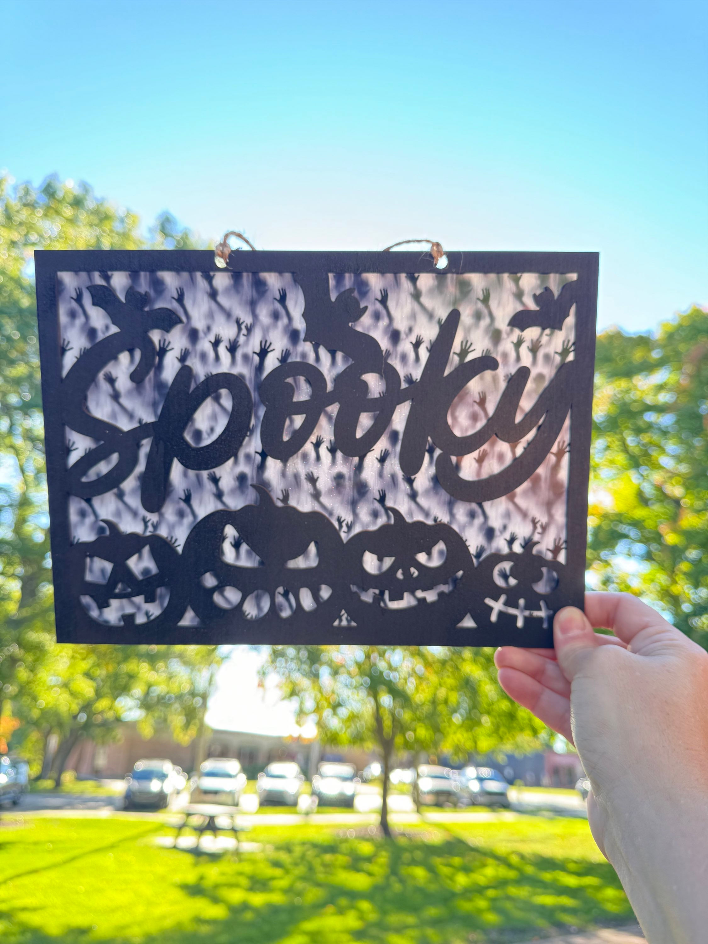 Spooky hanger