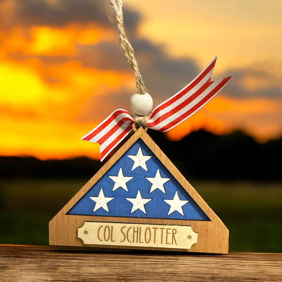 Thumbnail: Folded Flag ornament