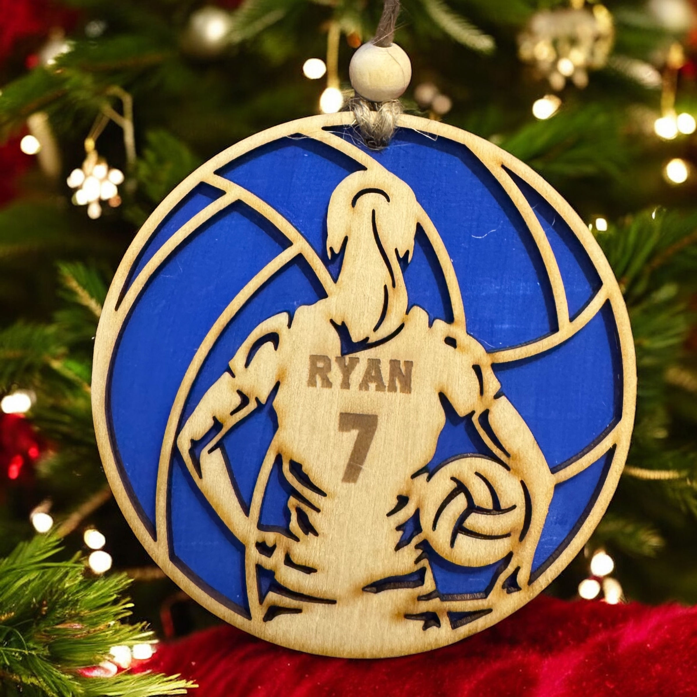 Volleyball ornament