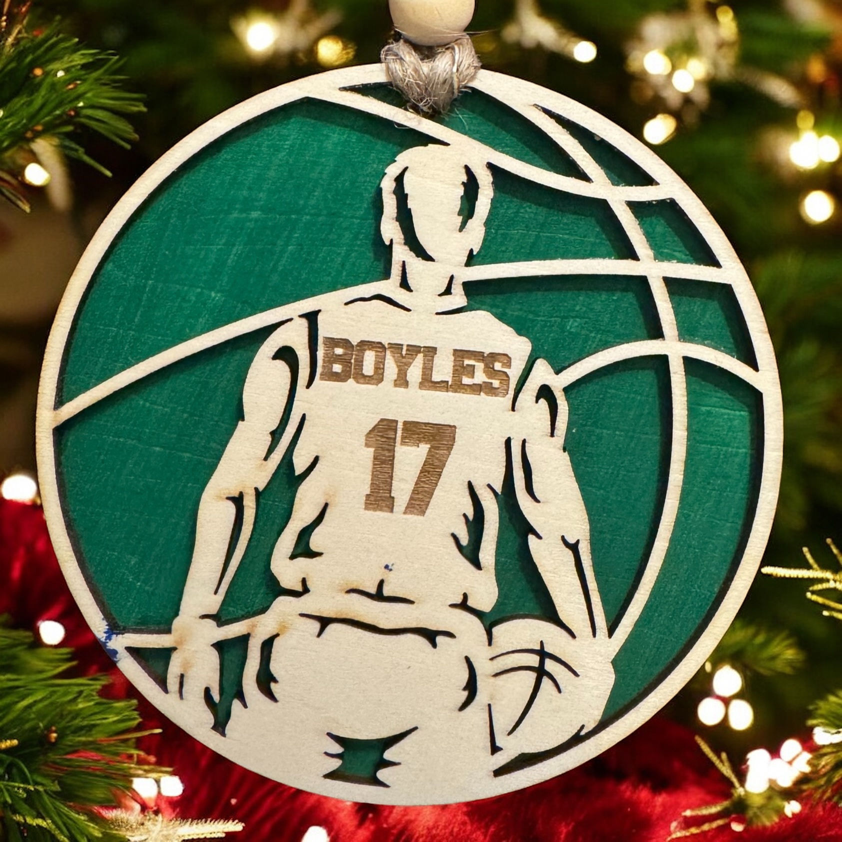 Basketball (m) ornament
