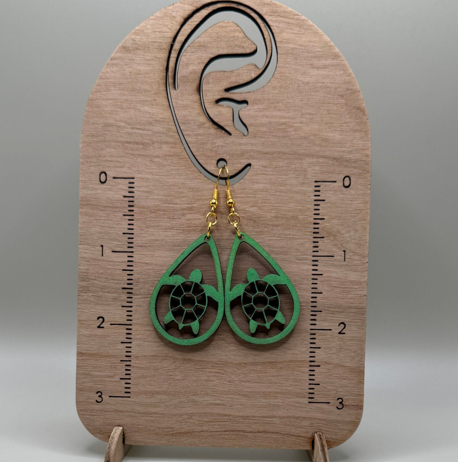 Sea turtle earrings