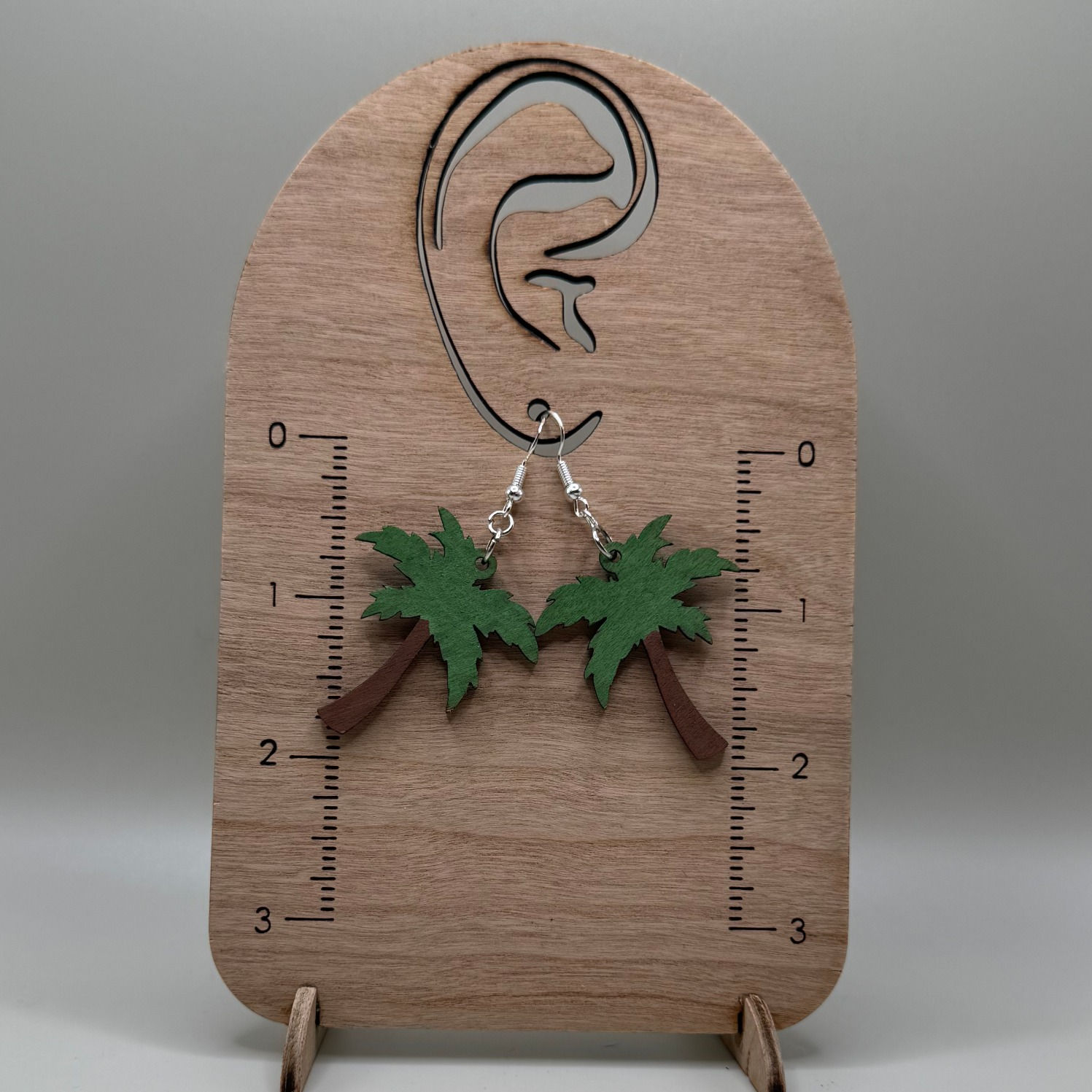 Palm tree earrings