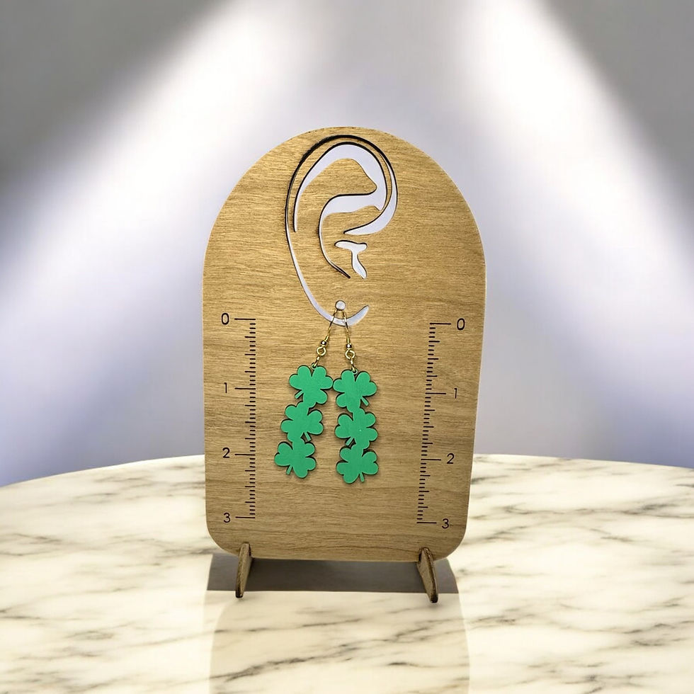 Thumbnail: St Patrick's Day earrings (2)