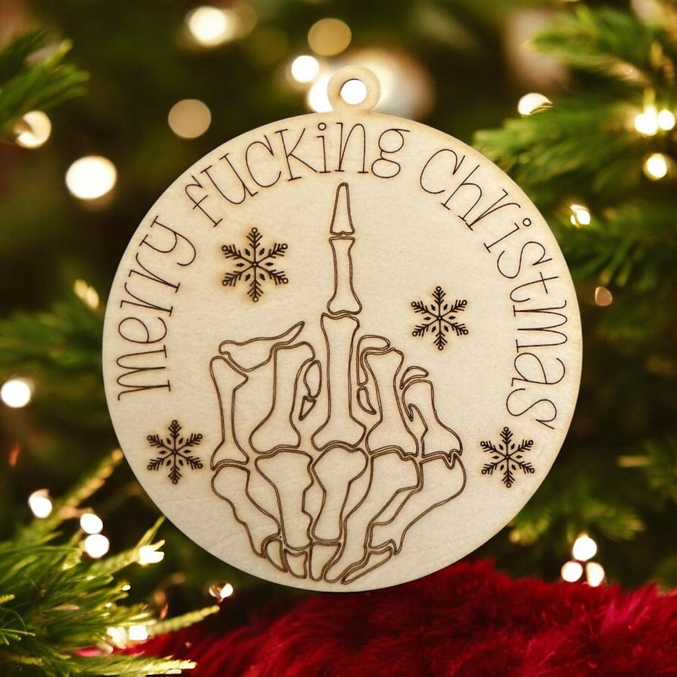 Thumbnail: Skeleton Christmas Ornaments