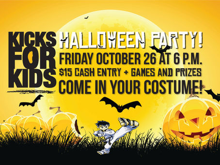 Kicks For Kids' Annual Halloween Party!