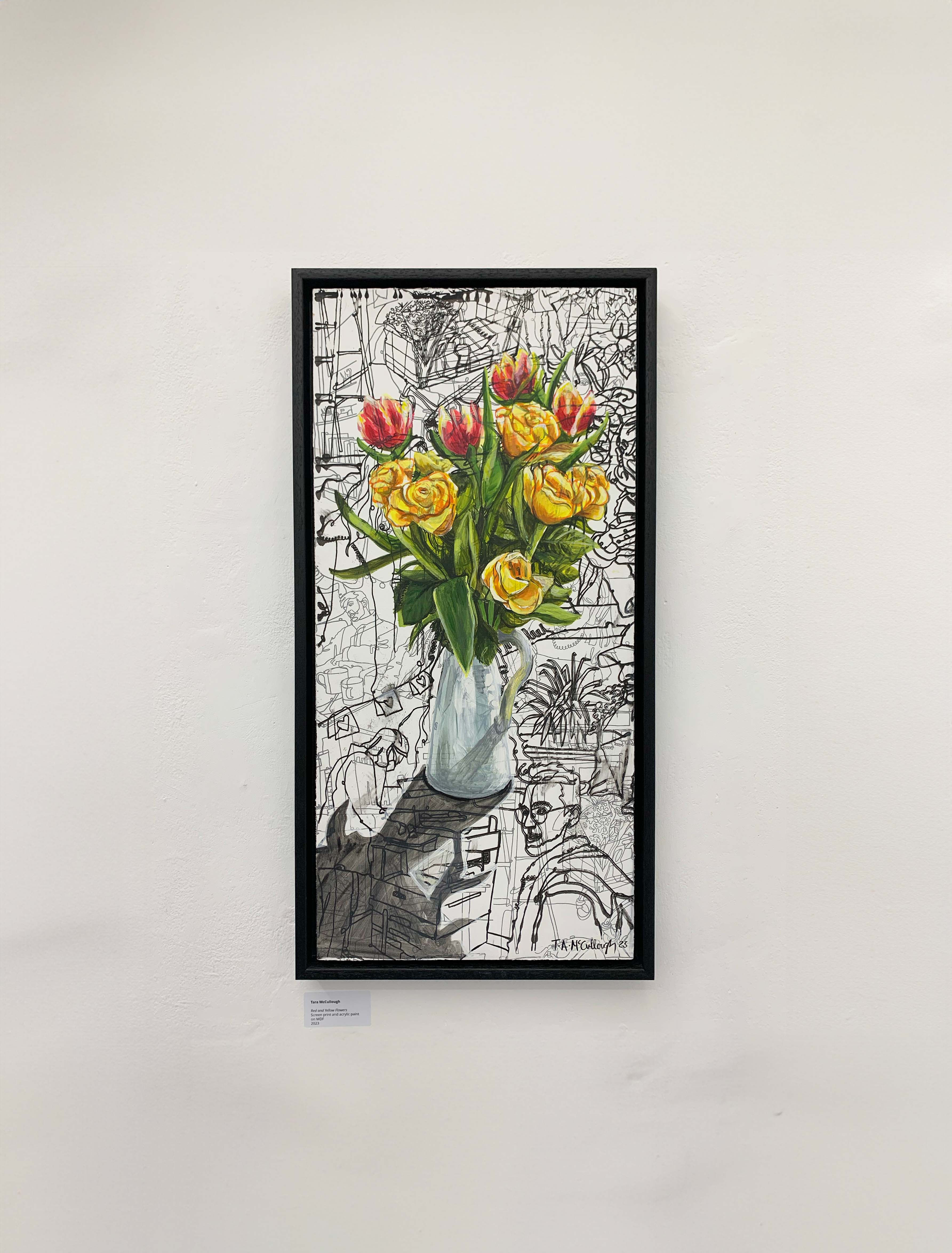 Pink and Yellow Flowers