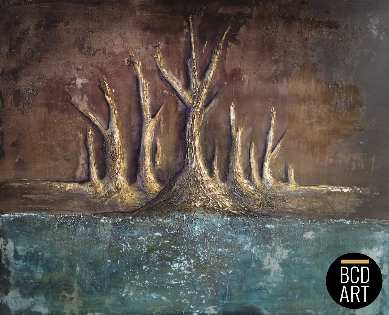 Pastures of Life - Original Oil Painting by Bella Christelle Duvenhage