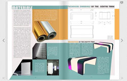 Research board on materials (on the design journal)