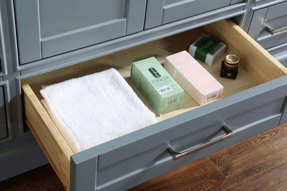 Thumbnail: Newport Grey 48" Single Sink Vanity with Mirror