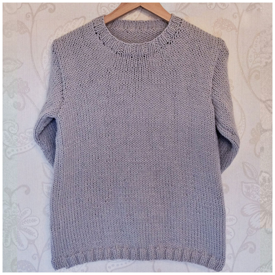 Instarsia - Base Pattern - Chunky Sweater - Adults