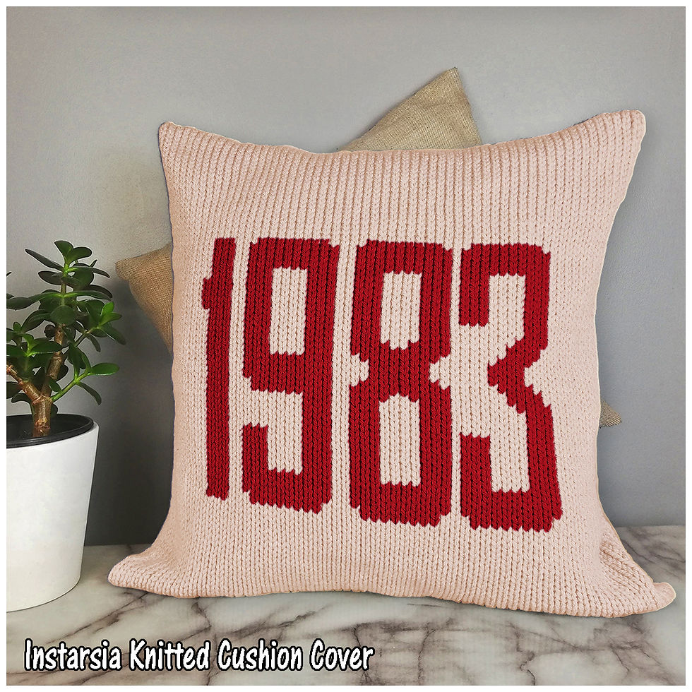 Thumbnail: Instarsia - Base Pattern - Cushion Cover