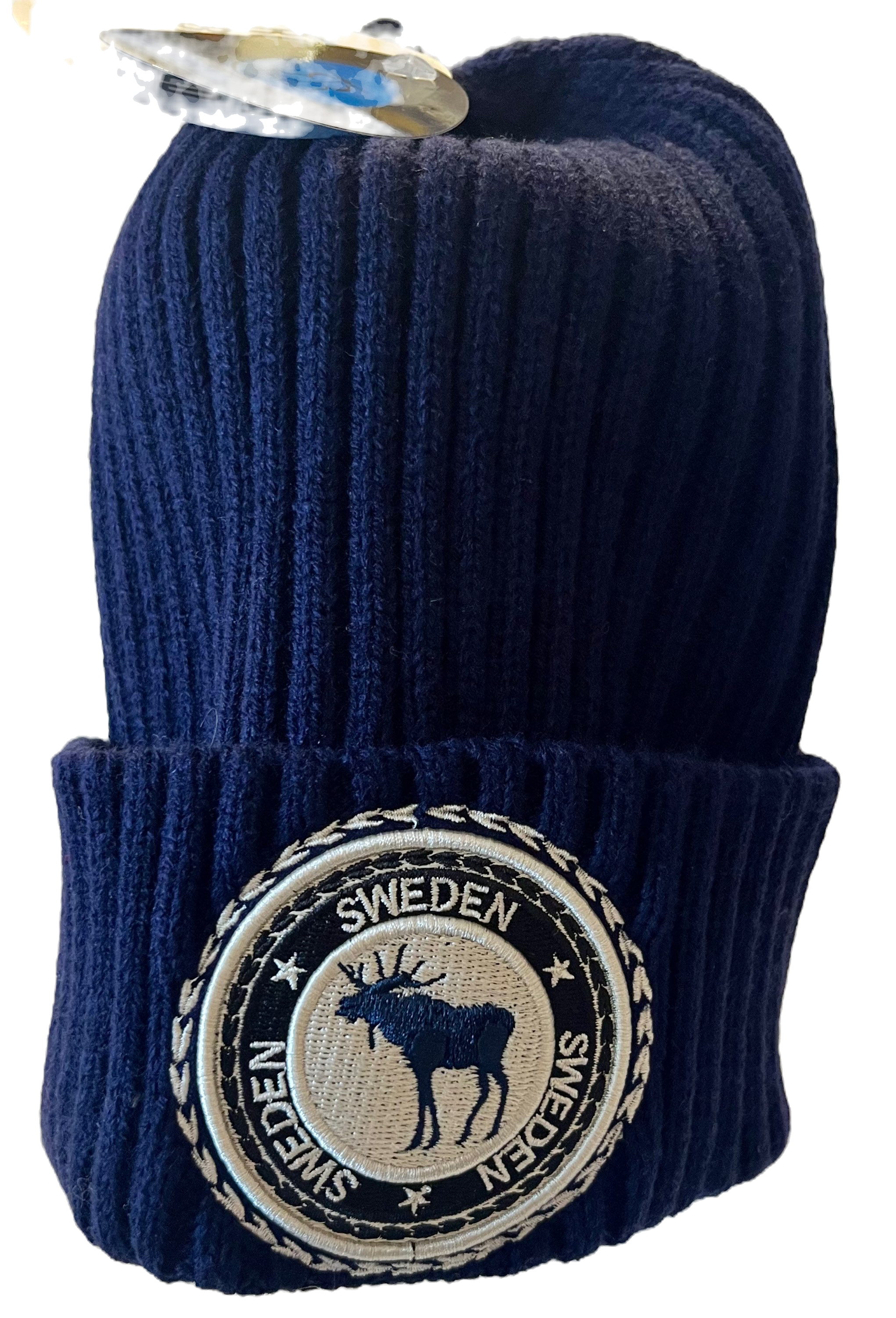 Navy Blue Sweden Beanie 