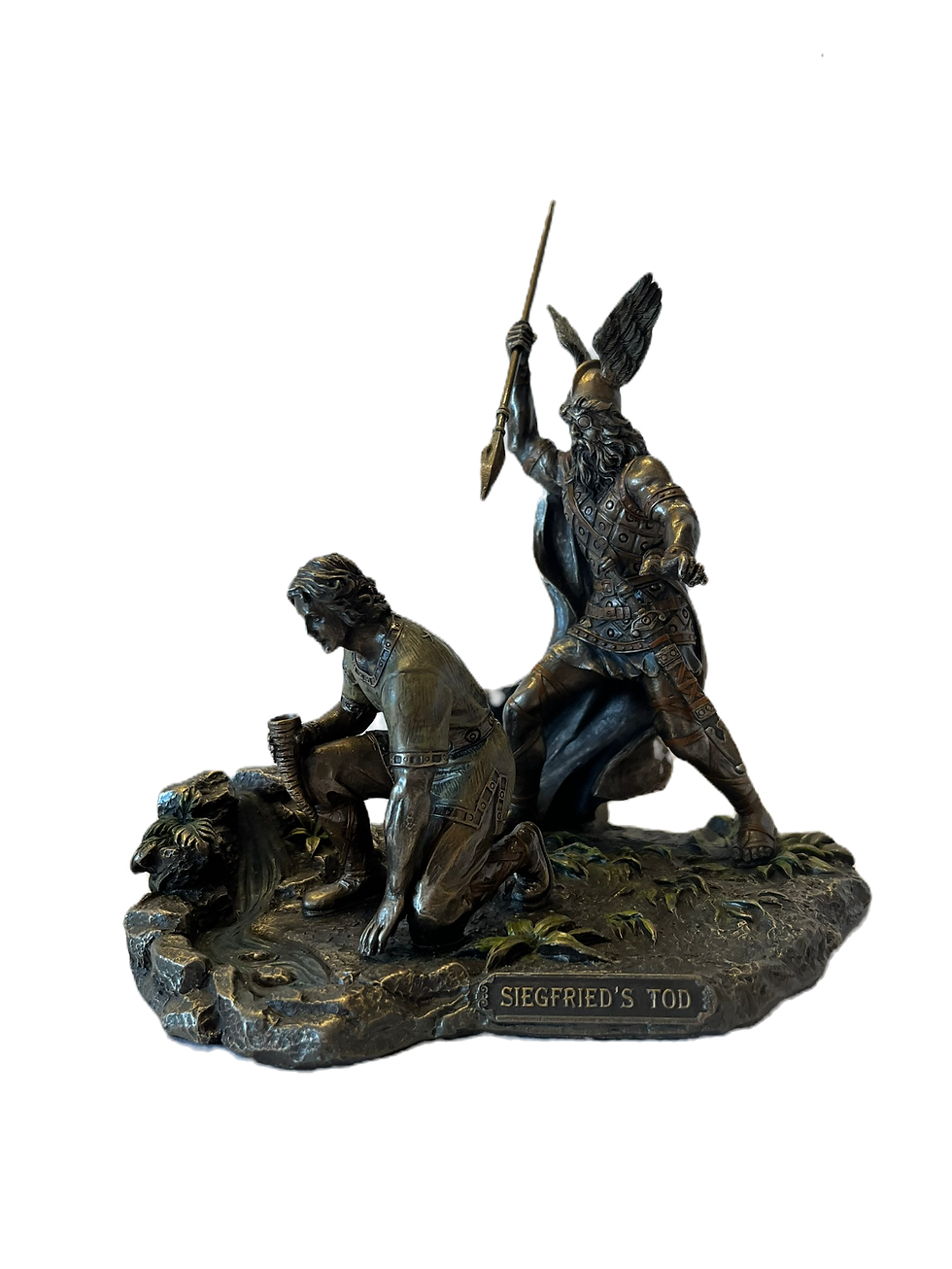 Siegfrieds Tod Statue 