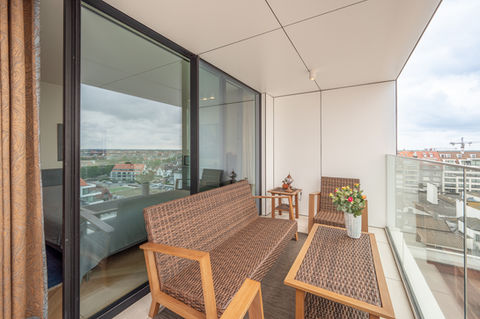 Prachtige dakappartement te koop aan het Casino van Knokke.