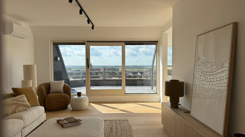 Dakappartement te koop aan het Europaplein te Duinbergen