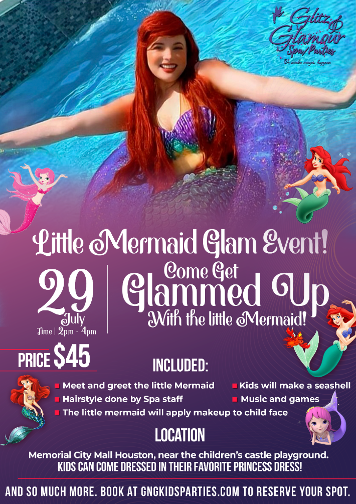 Little Mermaid Glam Event