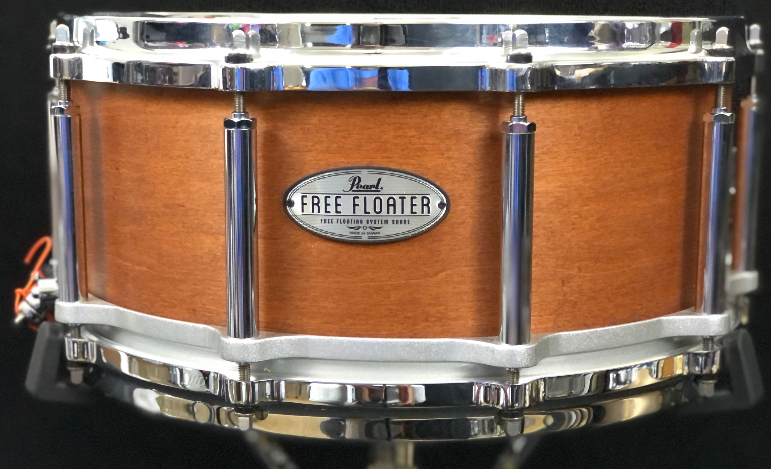 Pearl Free Floater Mahogany 6.5 x 14
