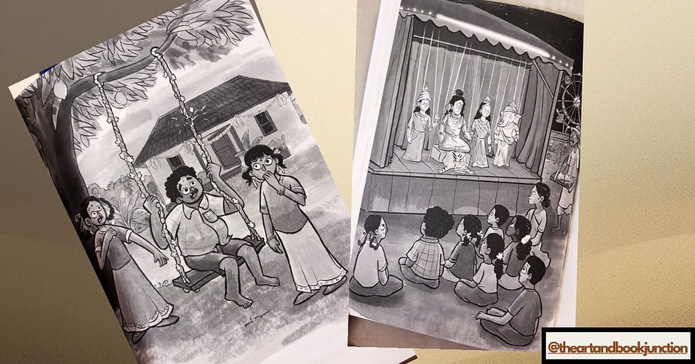 Kanmani and Co - Illustrations by - Rahil Mosin