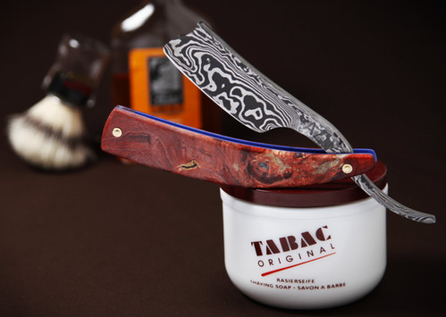 Damascus Steel Straight Razor | Ale Razors
